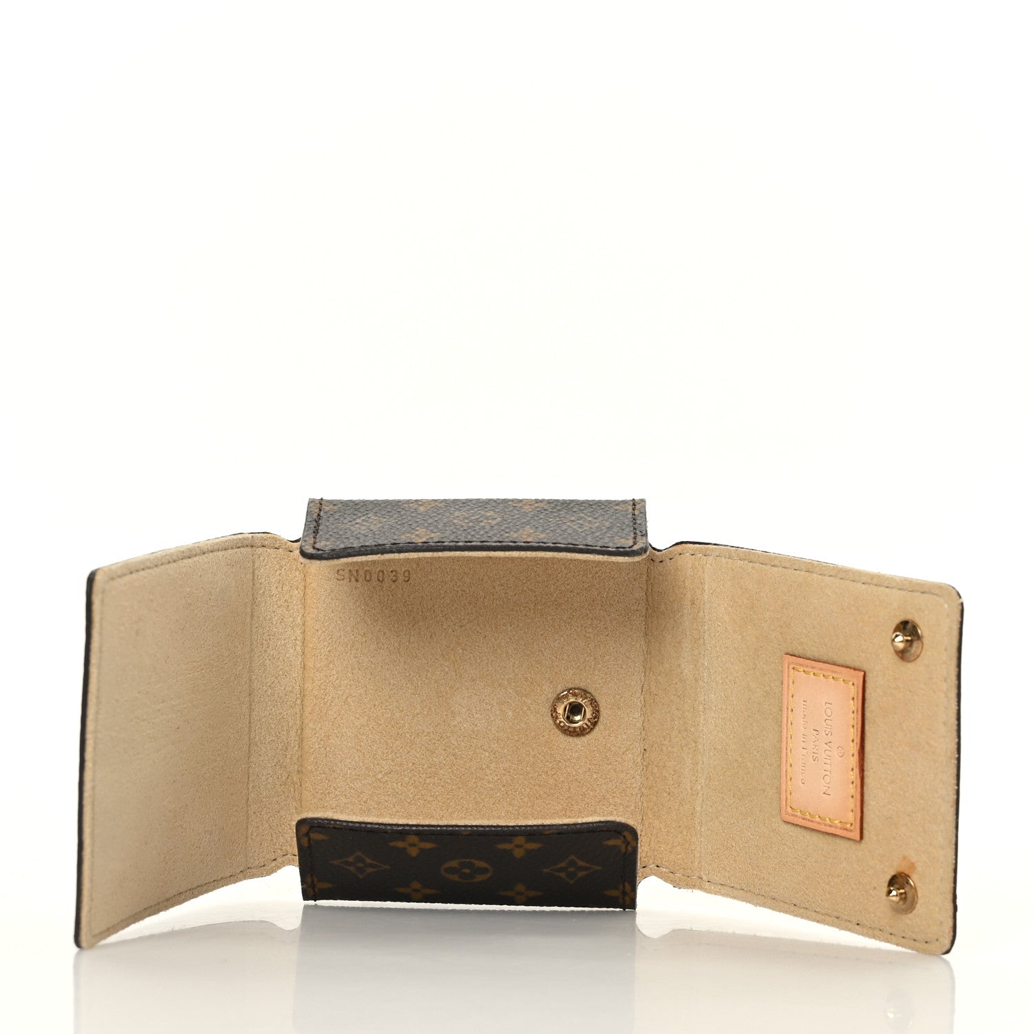 Louis Vuitton Monogram Folding Jewelry Case PM 5 of 10
