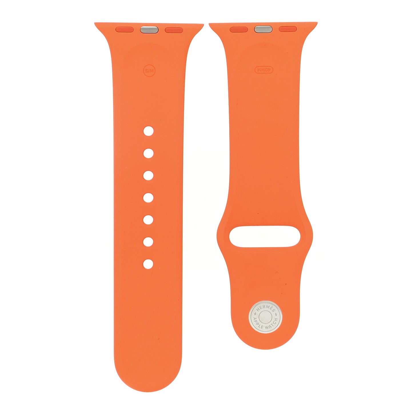 Silicone 38mm Apple Sports Watch Single Tour Band Orange