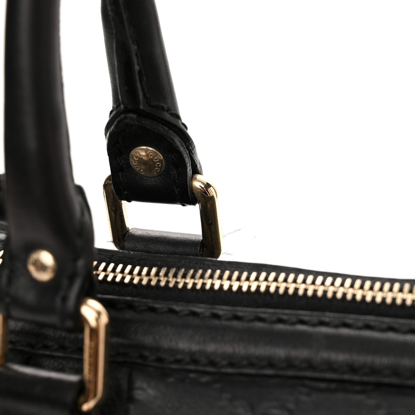 Guccissima Medium Sukey Top Handle Tote Black