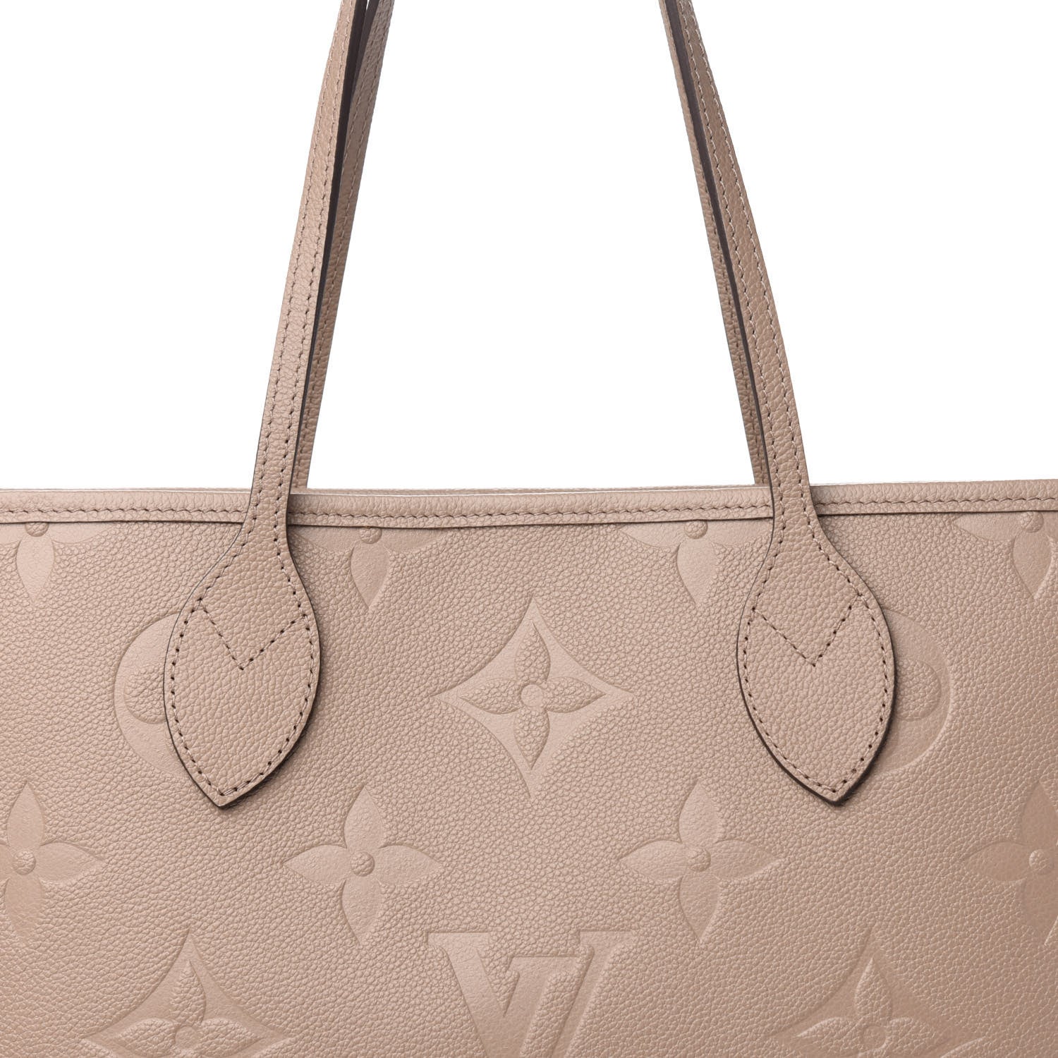 Louis Vuitton Empreinte Monogram Giant Neverfull MM Tourterelle 7 of 7