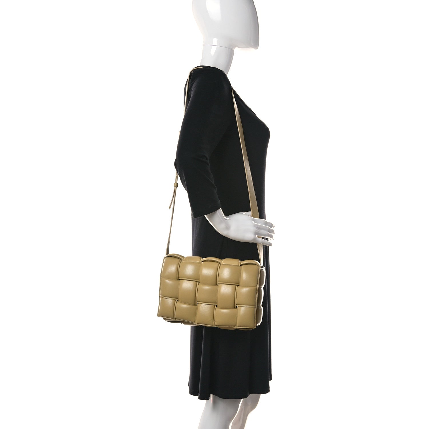 Bottega Veneta Nappa Maxi Intreccio Padded Cassette Crossbody Bag Tapioca 2 of 10