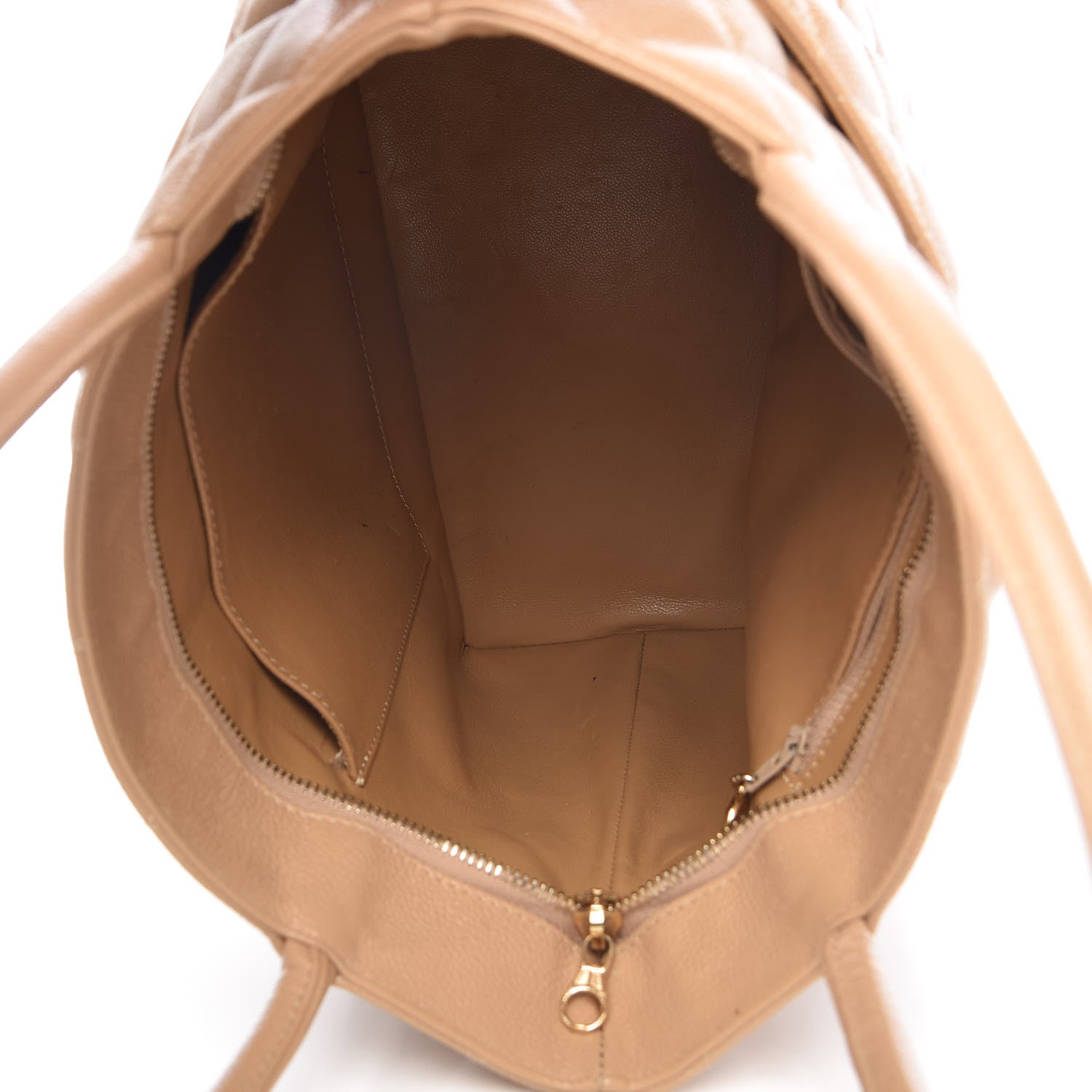 Chanel Caviar Quilted Medallion Tote Beige 5 of 20