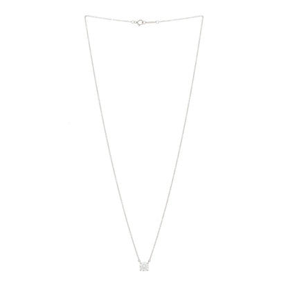 Tiffany Platinum Diamond 1.22ct Solitaire Pendant Necklace 2 of 4