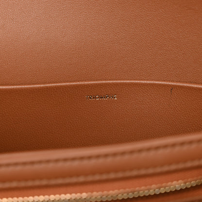 Celine Natural Calfskin Medium Triomphe Tan 7 of 11