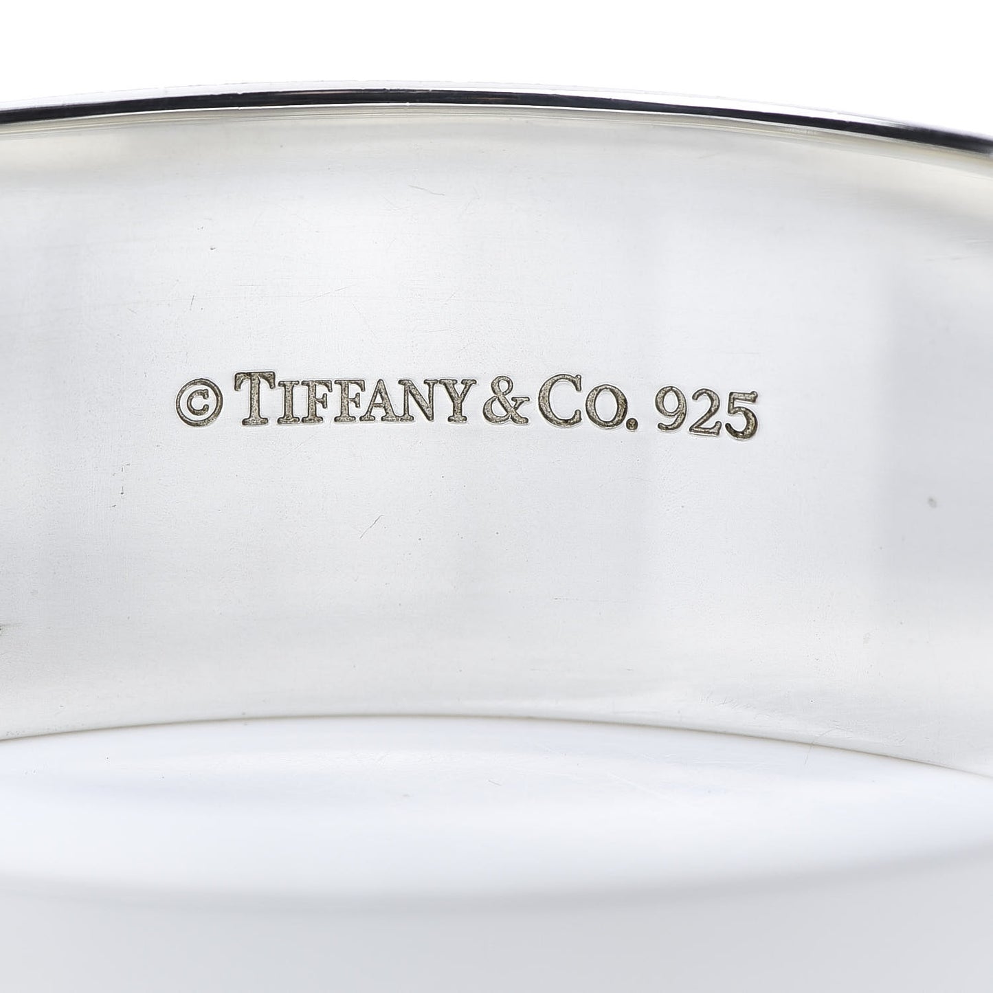 Sterling Silver Diamond Wide Locks Bangle Bracelet