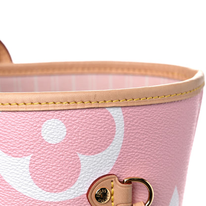 Louis Vuitton Monogram Giant By The Pool Neverfull MM Light Pink 12 of 14