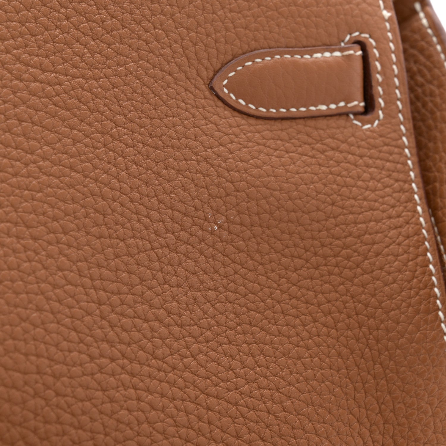 Hermes Taurillon Clemence Jypsiere 28 Gold 11 of 14