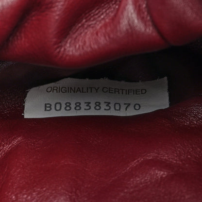 Bottega Veneta Butter Calfskin The Mini Pouch Bordeaux 7 of 10
