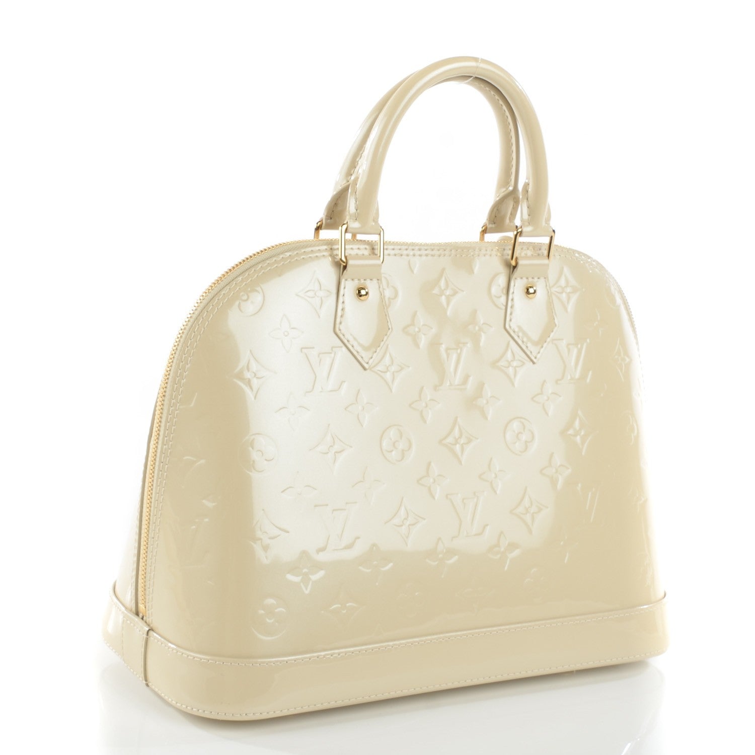 Louis Vuitton Vernis Alma PM Blanc Corail 3 of 7