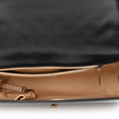 Chanel Glazed Calfskin Quilted Large Boy Flap Black 5 of 10