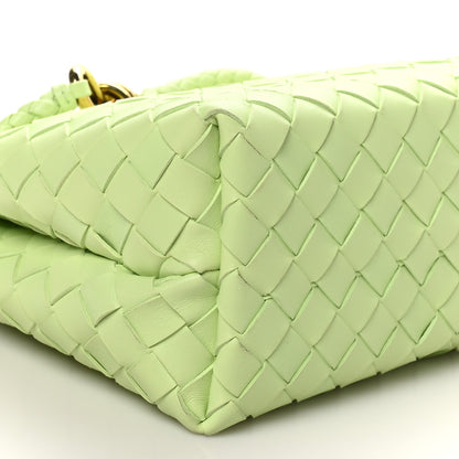 Bottega Veneta Nappa Intrecciato Small Andiamo Shoulder Bag Fennel 8 of 9