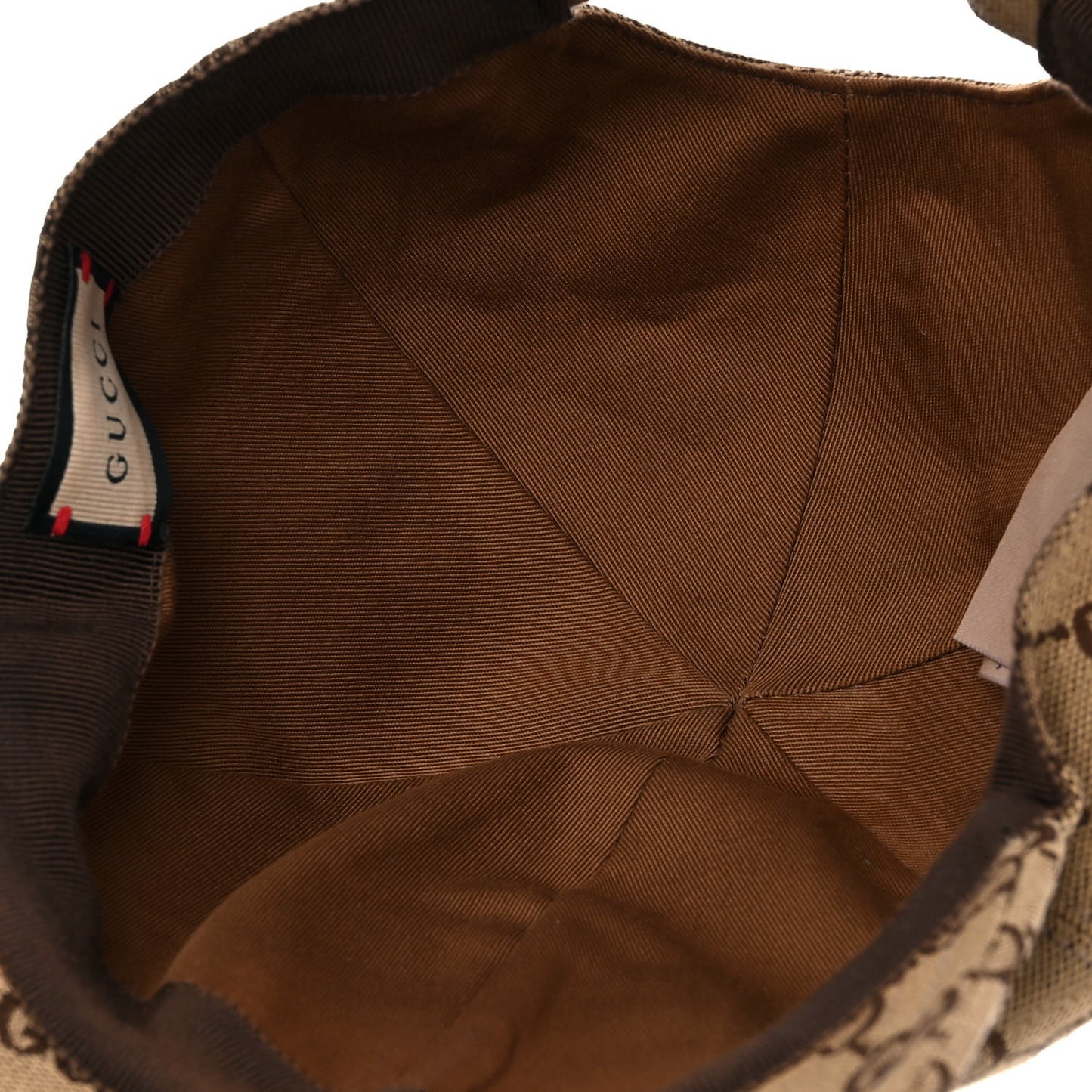 Monogram Textured Dollar Calfskin Zeno Baseball Hat Beige