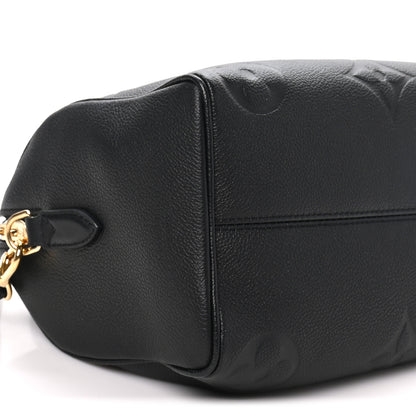 Louis Vuitton Empreinte Monogram Giant Speedy Bandouliere 25 Black 8 of 9