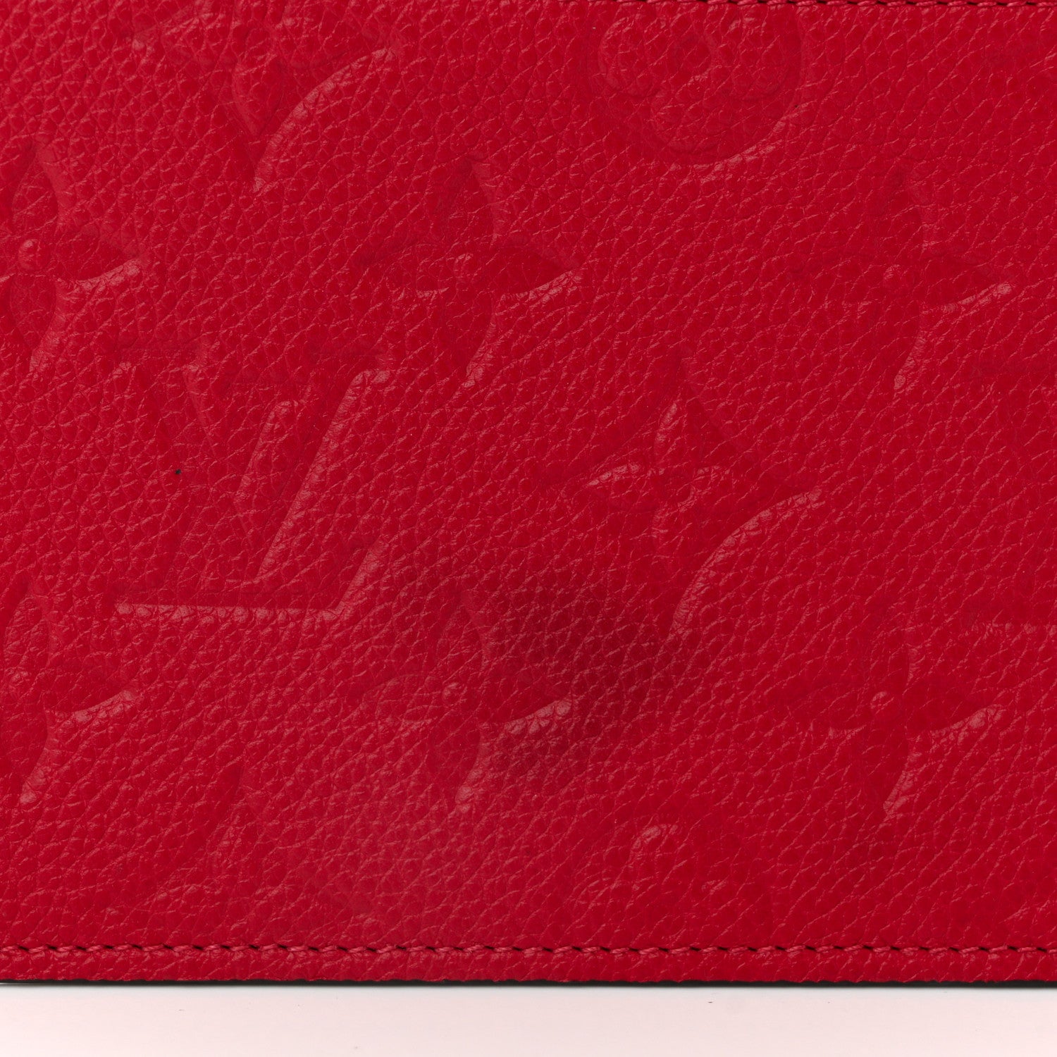 Louis Vuitton Empreinte Pochette Felicie Chain Wallet Scarlet 14 of 14