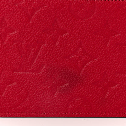 Louis Vuitton Empreinte Pochette Felicie Chain Wallet Scarlet 14 of 14
