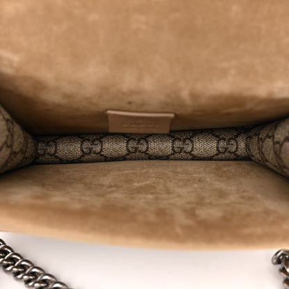 Gucci GG Supreme Monogram Mini Dionysus Shoulder Bag Taupe 5 of 10