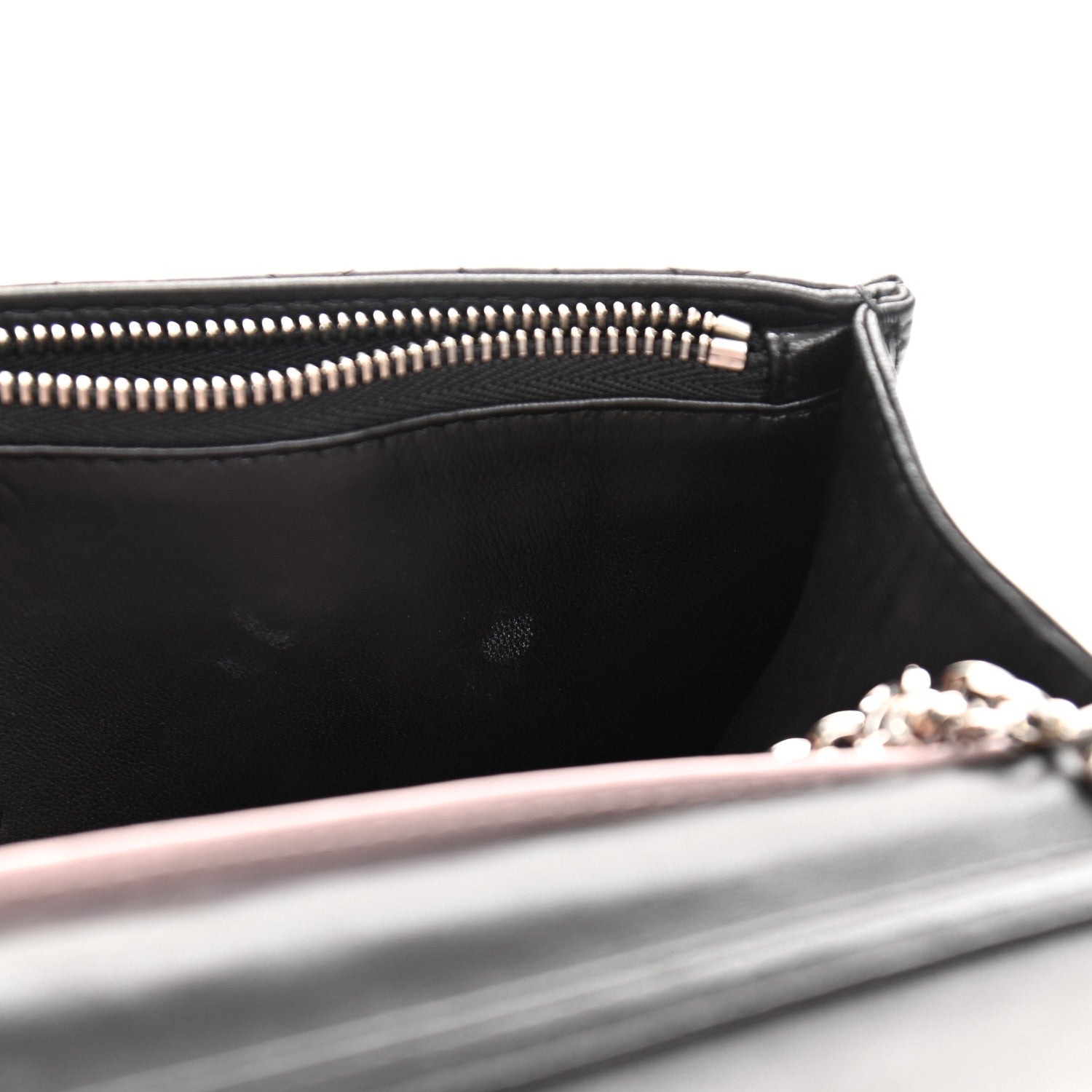 Christian Dior Lambskin Cannage Miss Dior Promenade Pouch Black 7 of 13