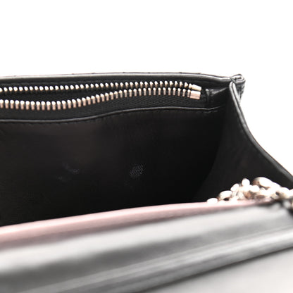 Christian Dior Lambskin Cannage Miss Dior Promenade Pouch Black 7 of 13