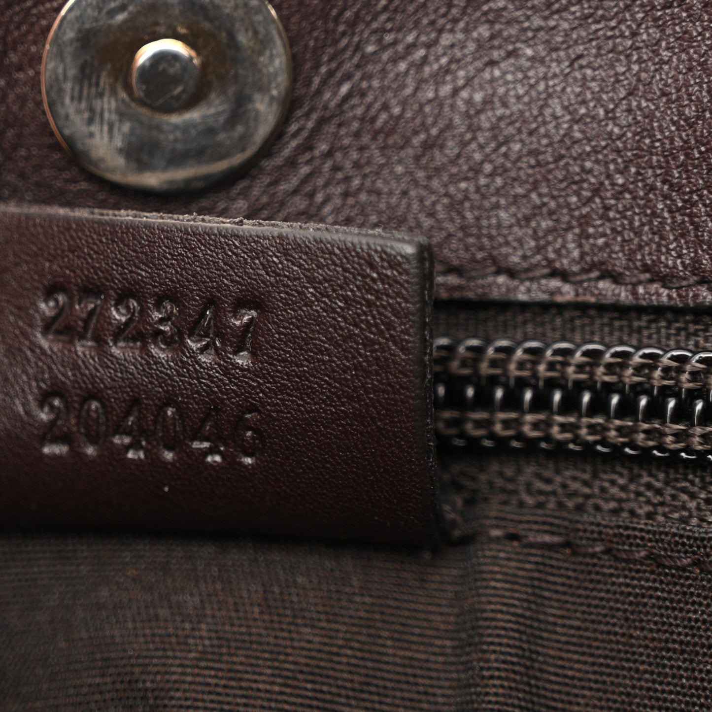 Calfskin Canvas Monogram Flat Vertical Tote Brown