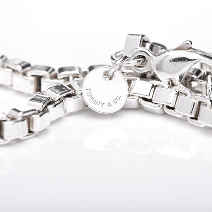 Tiffany Sterling Silver 4mm Venetian Link Bracelet 6 of 6