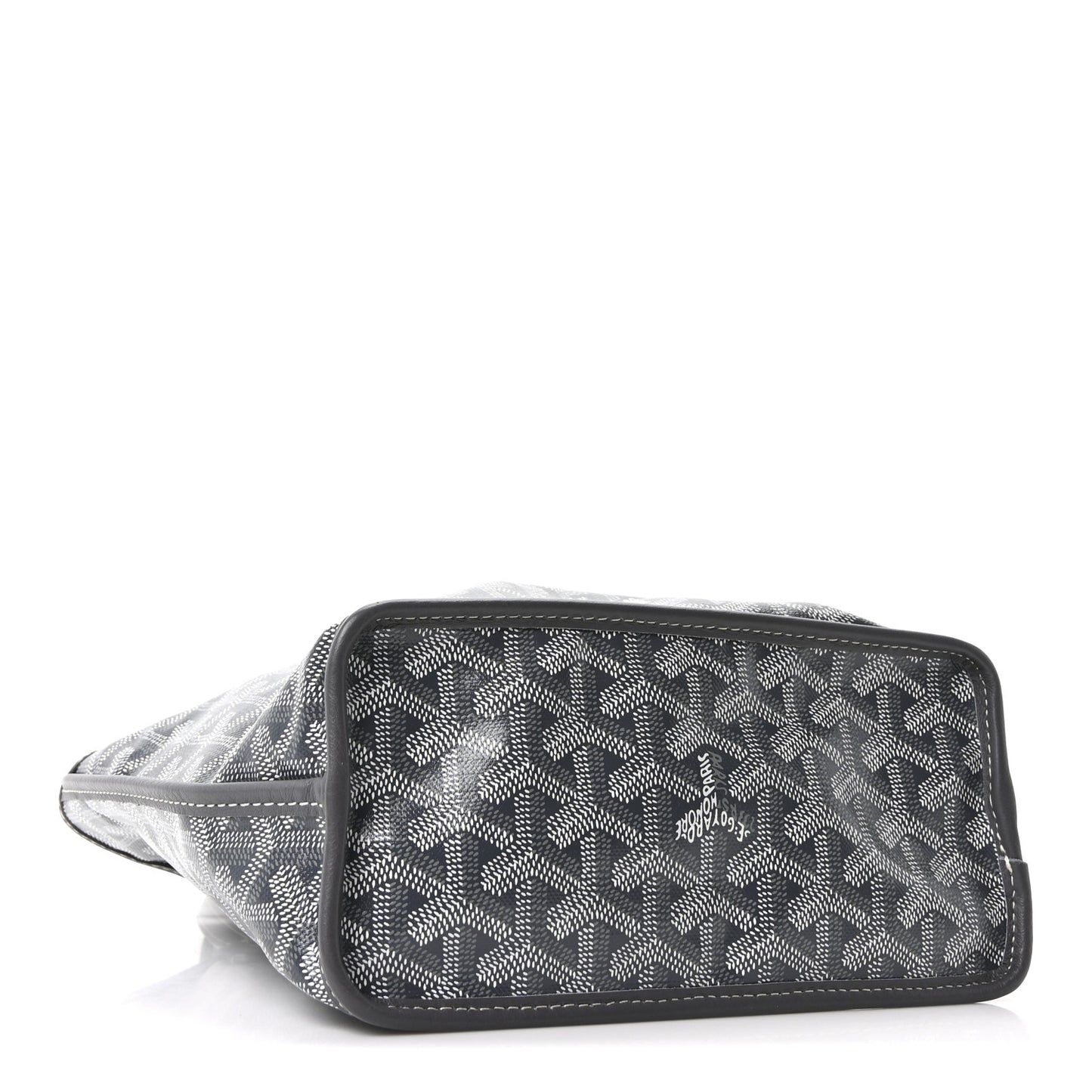 Goyardine Reversible Mini Anjou Grey