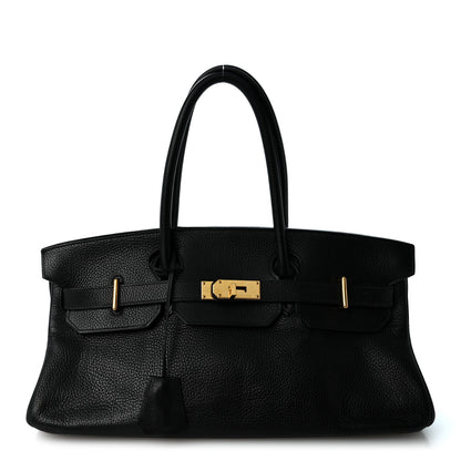 Hermes Taurillon Clemence JPG Birkin 42 Black 1 of 13