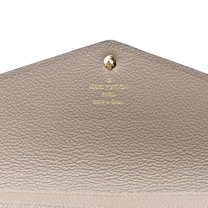 Louis Vuitton Empreinte Sarah Wallet NM Vison 7 of 9