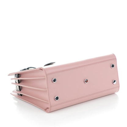 Saint Laurent Calfskin Embossed Python Baby Sac De Jour Powder Pink 4 of 7