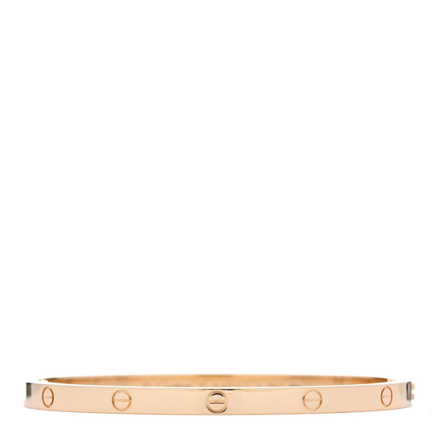 18K Yellow Gold Small LOVE Bracelet 15