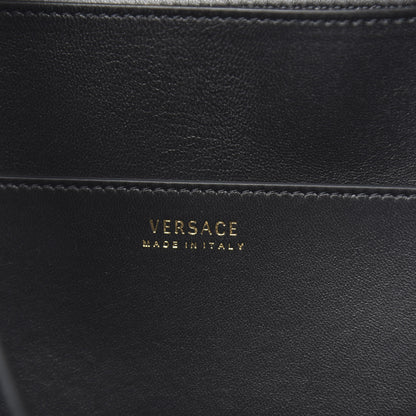 Versace Vitello Virtus Tote Black 6 of 10