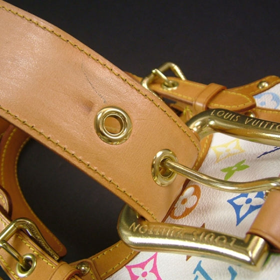 Monogram Multicolor Theda GM White