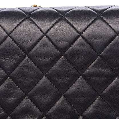 Chanel Lambskin Quilted Small Single Flap Bag Black 13 of 15