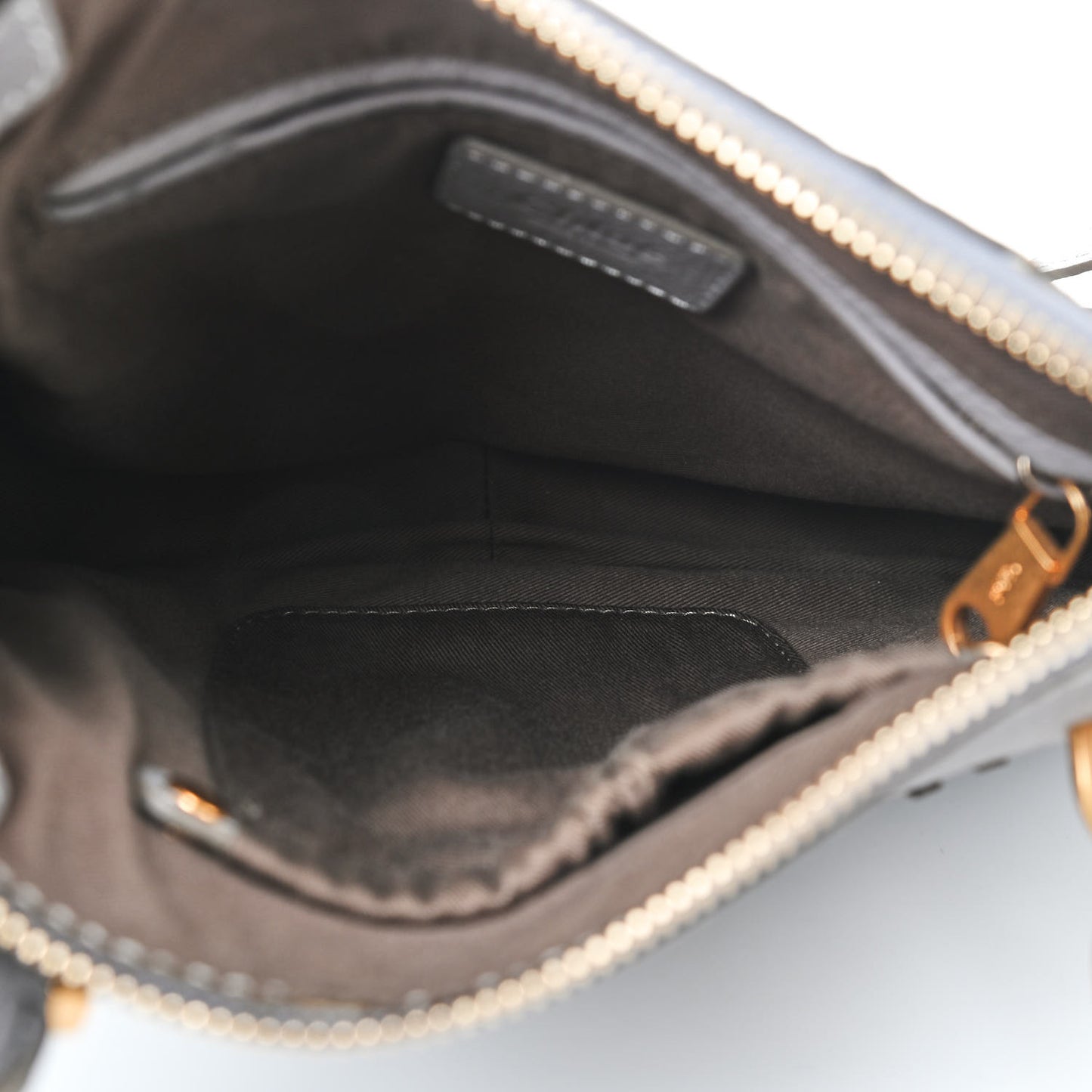 Calfskin Small Marcie Satchel Cashmere Grey