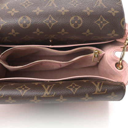 Louis Vuitton Grained Calfskin Monogram Double V Rose Poudre 8 of 10