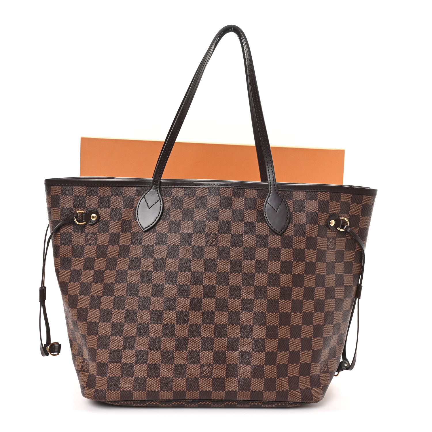 Louis Vuitton Damier Ebene Neo Neverfull MM Rose Ballerine 12 of 12