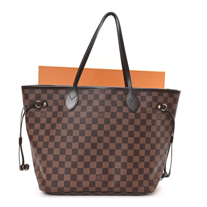 Louis Vuitton Damier Ebene Neo Neverfull MM Rose Ballerine 12 of 12