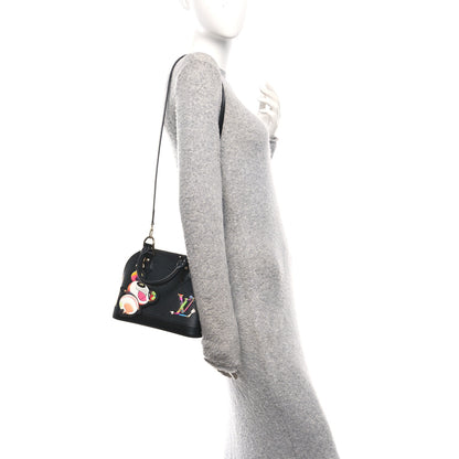 Louis Vuitton LV X TM Epi Alma BB Black 2 of 10
