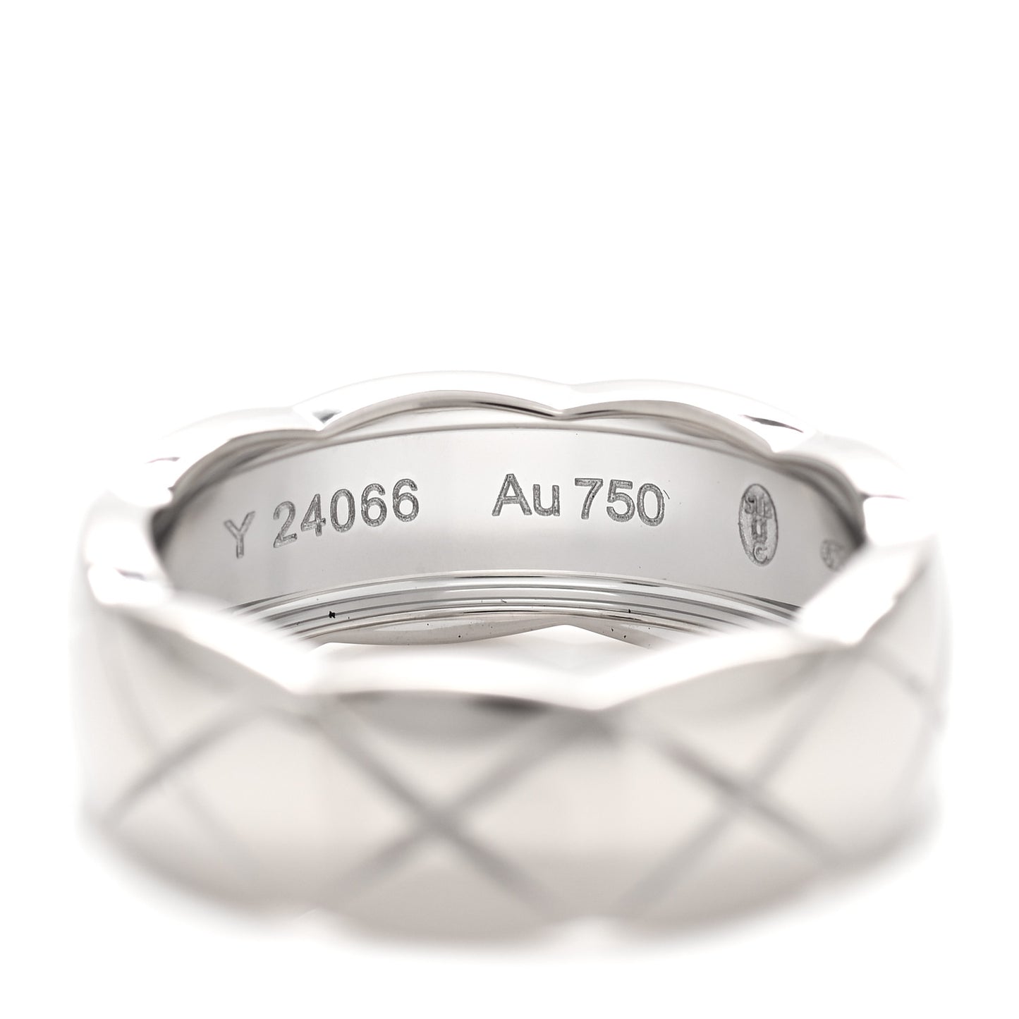 18K White Gold Small Coco Crush Ring 51 5.75