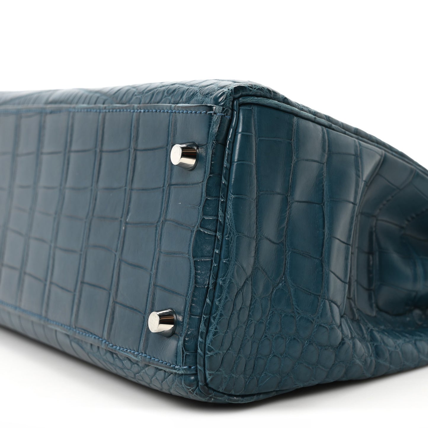 Matte Alligator Kelly Retourne 32 Colvert