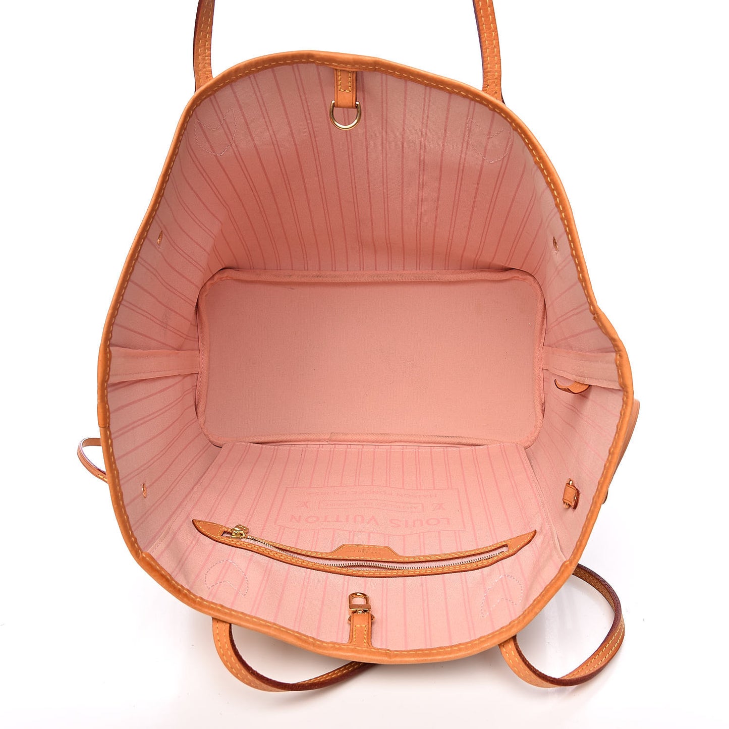 Damier Azur Neo Neverfull MM Rose Ballerine
