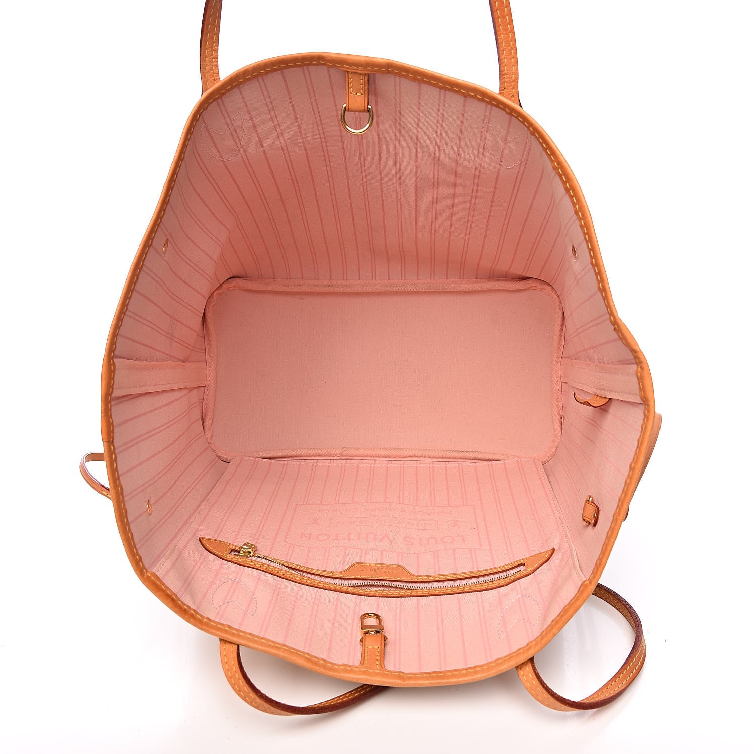 Louis Vuitton Damier Azur Neo Neverfull MM Rose Ballerine 5 of 17