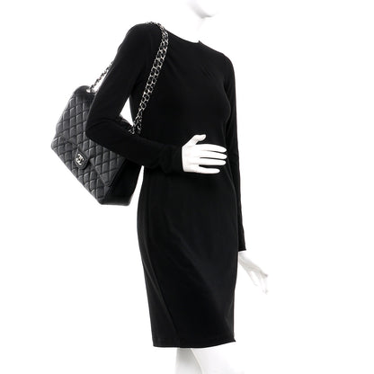 Chanel Caviar Quilted Maxi Single Flap Black 3 of 9