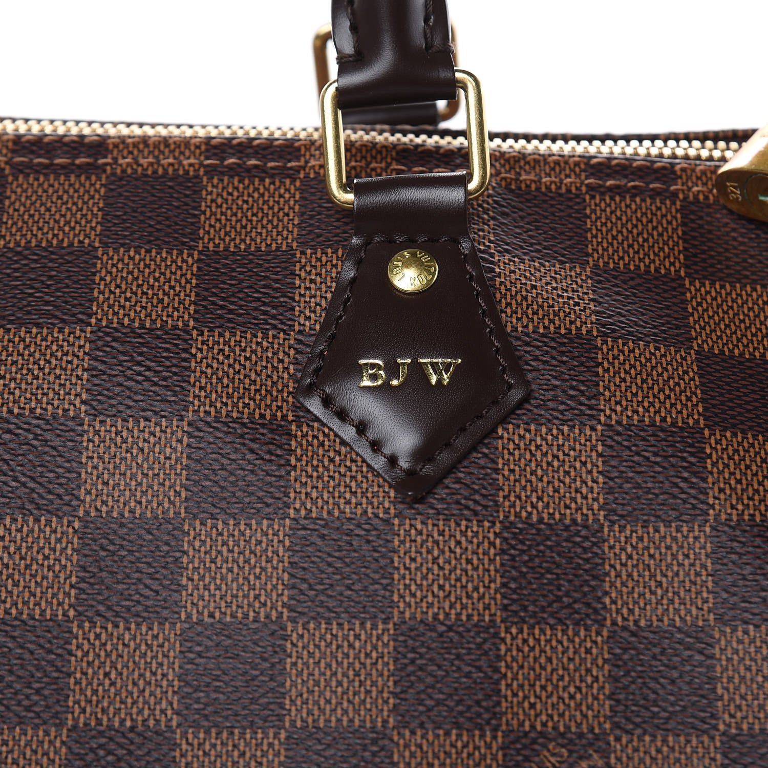 Louis Vuitton Damier Ebene Speedy Bandouliere 35 14 of 21