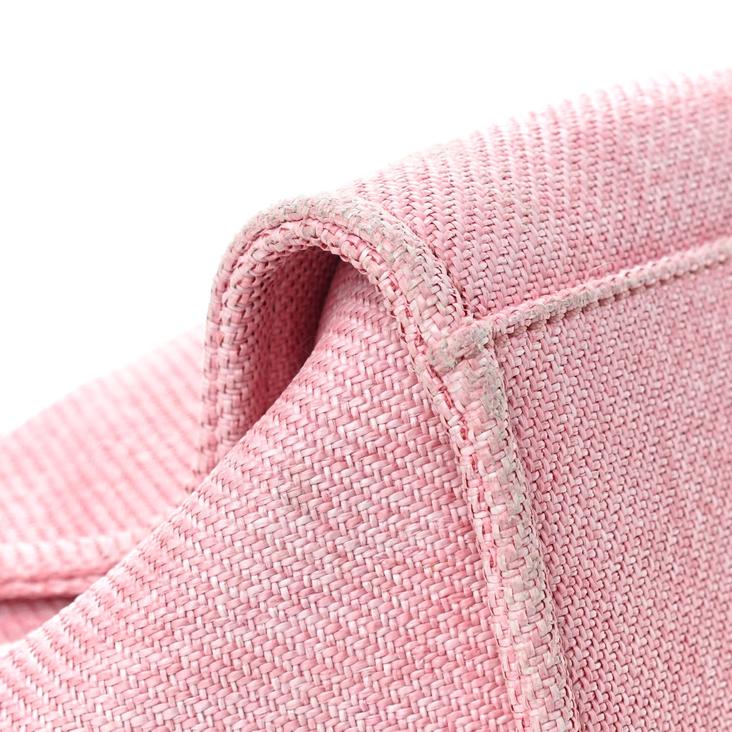 Chanel Canvas Medium Deauville Tote Pink 6 of 14