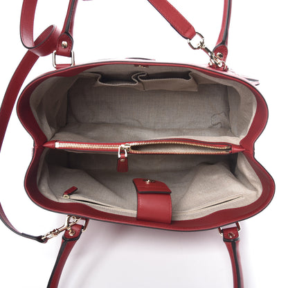 Gucci Soft Microguccissima Large Tote Red 6 of 12
