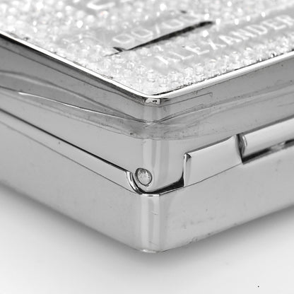 Alexander Wang Crystal Credit Card Wangloc Minaudiere Clutch Silver 7 of 9