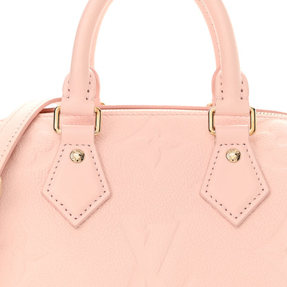 Louis Vuitton Empreinte Monogram Giant Speedy Bandouliere 20 Pink Opale 7 of 12