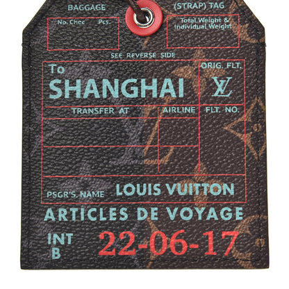 Louis Vuitton Monogram Shanghai Name Tag 3 of 3