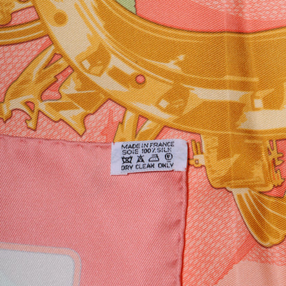 Hermes Silk Porte Bonheur Scarf 90 4 of 4