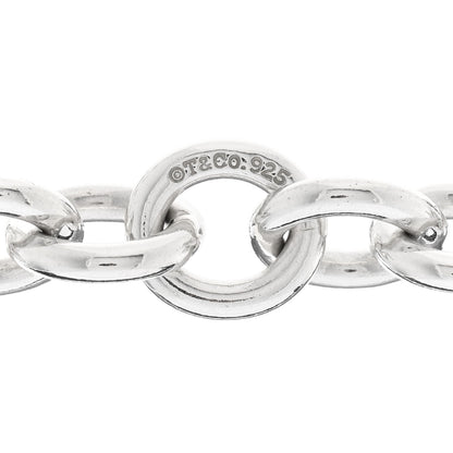 Tiffany Sterling Silver Heart Clasp Choker Necklace 4 of 4